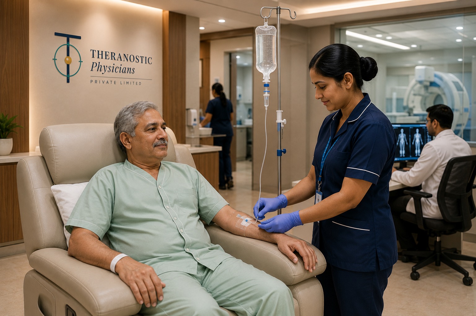 Theranostic radionuclide therapy